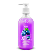 GRASS MILANA, жидкое мыло, черника в йогурте, флакон-дозатор 500 мл