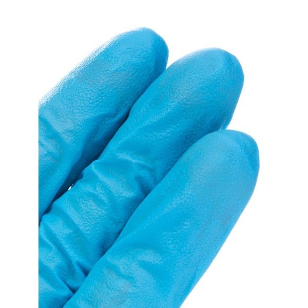 ПЕРЧАТКИ NITRILE, нитриловые, голубые, особопрочные, (XL), 25 пар