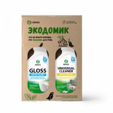 GRASS ЭКОДОМИК, универсальный набор для уборки дома №1