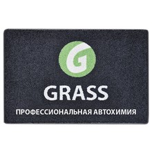 GRASS КОВРИК ворсовый, с логотипом, 40х60 см