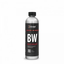 DETAIL BLACK WHEEL (BW), гелевый глянцевый чернитель резины, флакон 500 мл
