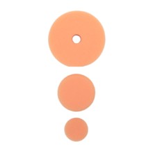 AUTECH КОМПЛЕКТ полировальных кругов, полутвердый антиголограммный, оранжевый, D75 мм/54 мм/34 мм