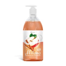 GRASS MILANA, жидкое мыло, яблоко и корица, флакон-дозатор 1 л