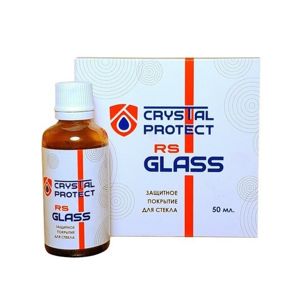 CRYSTAL PROTECT RS GLASS, защитное покрытие для стекол, 50 мл