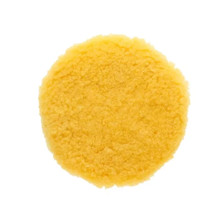 MIRKA POLARSHINE PRO, круг полировальный из натуральной овчины, желтый, 80 мм