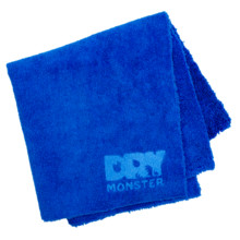DRY MONSTER DM4040BL, микрофибра супермягкая, синяя, 40х40 см, 520 г/м