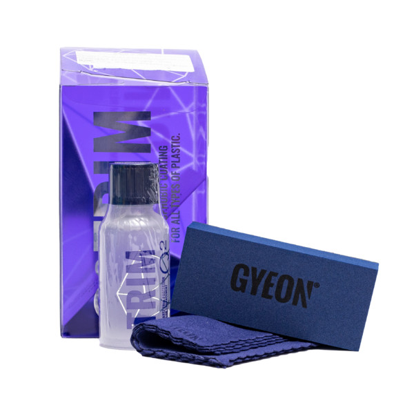 GYEON Q2 TRIM, кварцевая защита пластика и фар, набор с флаконом 30 мл