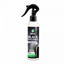 GRASS BLACK BRILLIANCE, чернитель резины, с силиконом, спрей 250 мл