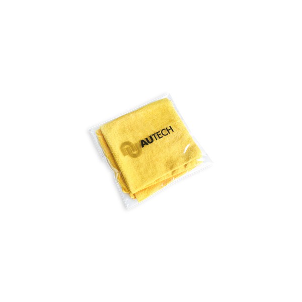 AUTECH PROFI-MICROFASERTUCH, микрофибра, желтая 40х40 см, без оверлока, 280 гр, упаковка 2 шт