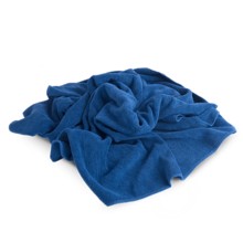 AUTECH PROFI-MICROFASERTUCH, полотенце оверлоченное, синее, 55х80 см, 400 гр/м, для сушки авто