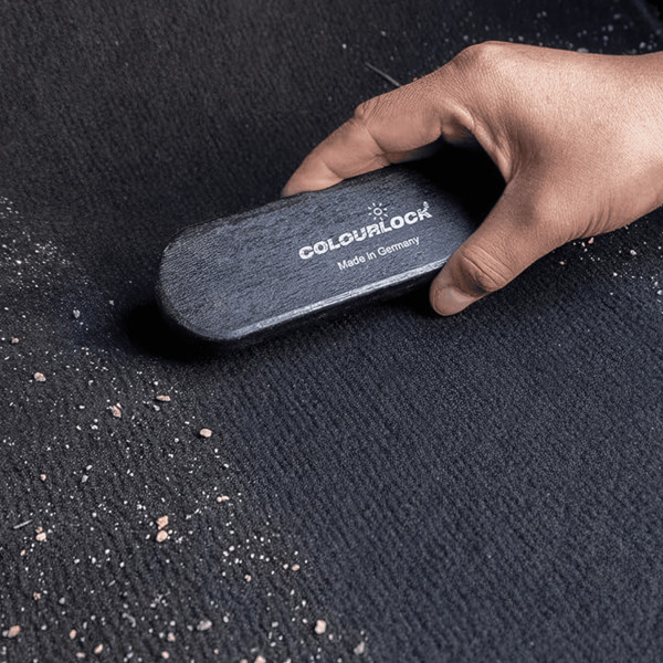 COLOURLOCK LEDER REINIGUNGSBURSTE GROSS SCHWARTZ, щетка с искусственной щетиной, 135х41 мм