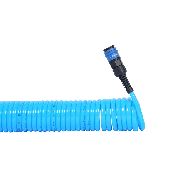 NORDBERG ШЛАНГ пневматический, спиральный, PU, 6x8 мм, 6 м, БРС