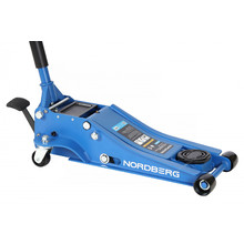 NORDBERG N3203L, домкрат гидравлический, подкатной, низкий, 3 т, 75-505 мм, со стопором