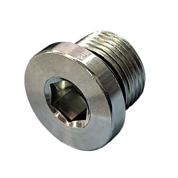 ЗАГЛУШКА ВД, M10x1 (Ш), плоская, внутренний шестигранник