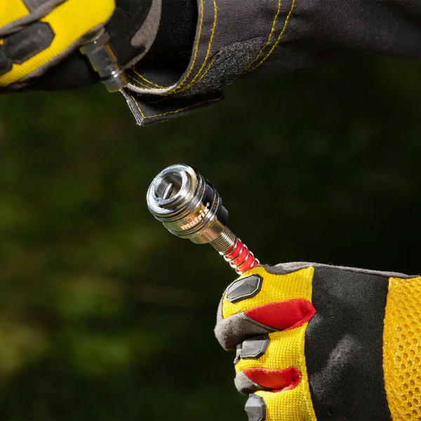 ШЛАНГ пневматический, спиральный, 15 м, PE, с быстросъемными соединениями, Matrix