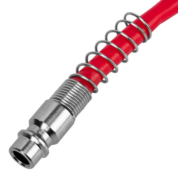 ШЛАНГ пневматический, спиральный, 15 м, PE, с быстросъемными соединениями, Matrix