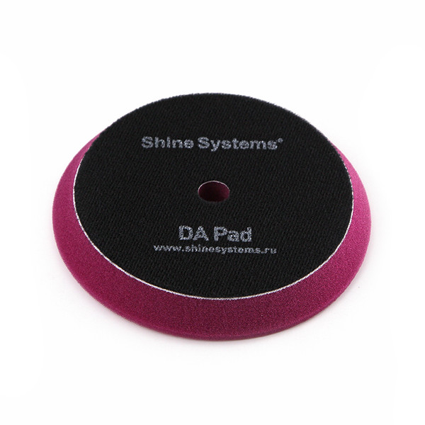 SHINE SYSTEMS DA FOAM PAD PURPLE, круг для полировки, твердый, лиловый, 155 мм