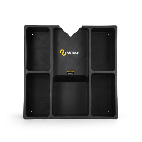 AUTECH ДЕРЖАТЕЛЬ для полировальных машинок с дополнительными полками, пластиковый