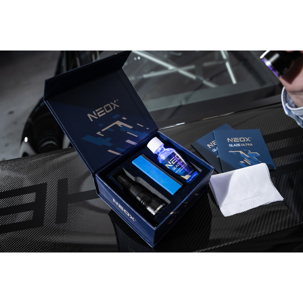 POLYTOP NEOX GLAZE ULTRA SET, керамическое покрытие с УФ-маркером, набор с флаконом 50 мл