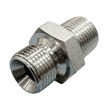 АДАПТЕР BSP 3/8 (Ш) - NPT 3/8 (Ш), S=22