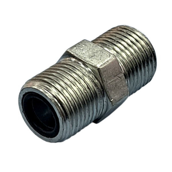 ПЕРЕХОДНИК ORFS METRIC 18x1.5 (Ш) - 18x1.5 (Ш), S=19