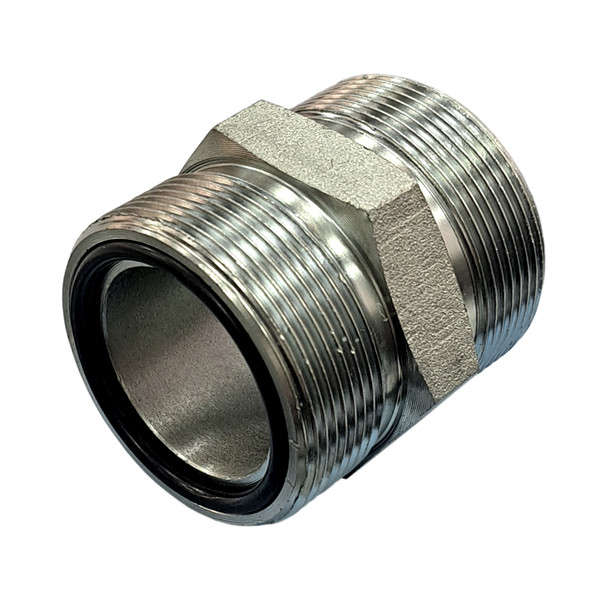 ПЕРЕХОДНИК ORFS METRIC 52x2 (Ш) - 52x2 (Ш), S=53