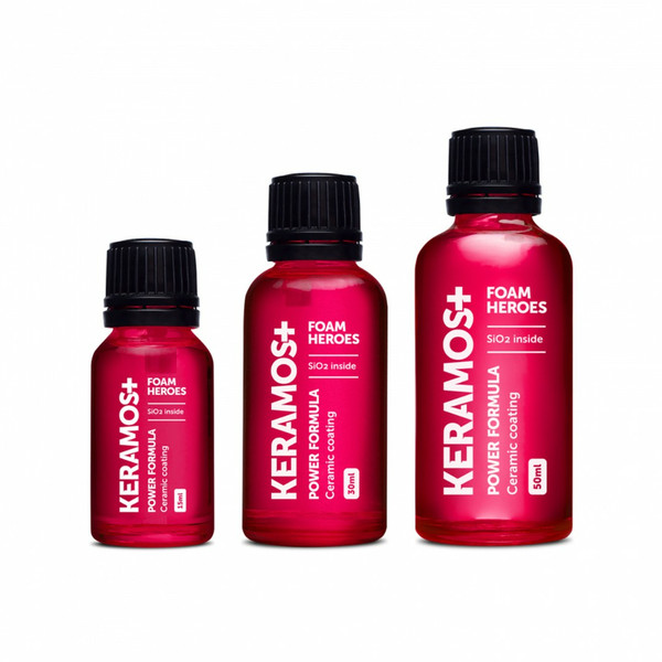 FOAM HEROES KERAMOS+, керамическое покрытие для ЛКП, флакон 50 мл