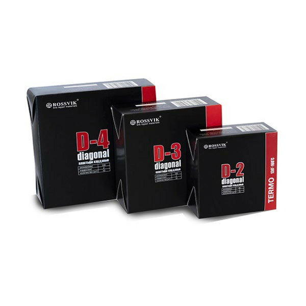 ROSSVIK D-3 ТЕРМО, диагональная заплата, 100 мм, 2 слоя