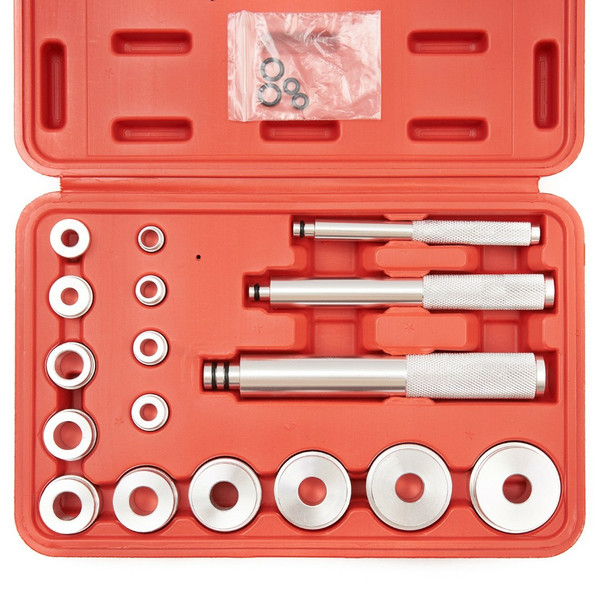 ROSSVIK ST164, набор оправок для установки сальников и подшипников, 17 предметов, в кейсе