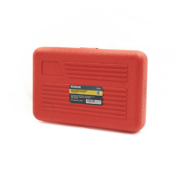 ROSSVIK ST164, набор оправок для установки сальников и подшипников, 17 предметов, в кейсе