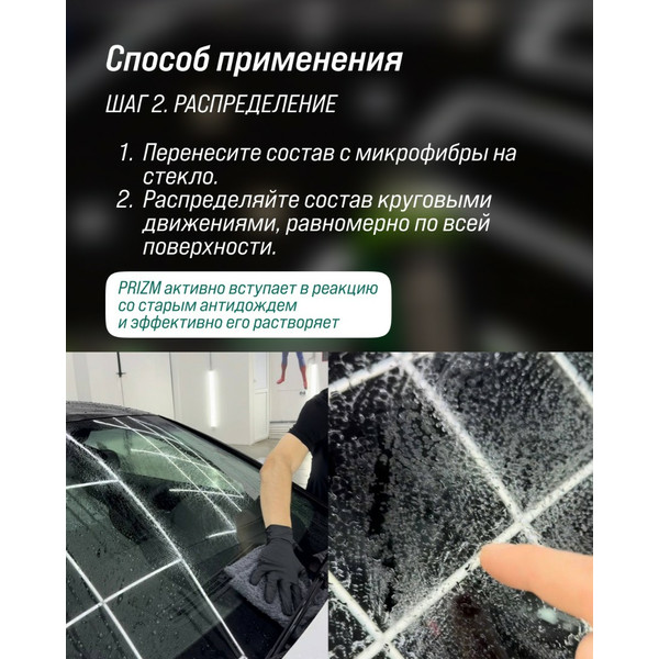 VONIXX PRIZM, кислотный очиститель стекол, флакон 500 мл