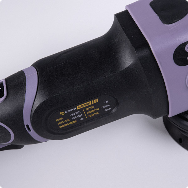 AUTECH AU-08125900, машинка полировальная, эксцентриковая, 125 мм, 558 Вт, ход 15 мм