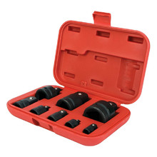 НАБОР адаптеров для ударных головок, 8 шт, в кейсе