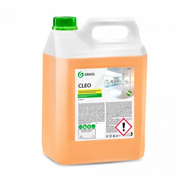 GRASS CLEO, щелочное средство с дезинфицирующим эффектом, канистра 5.2 кг
