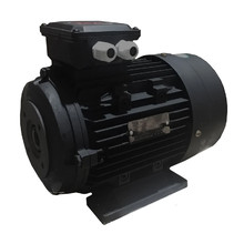 TOR H112, электродвигатель 380V, 5.5 кВт, 1450 об/мин, фланец 75 мм, полый вал