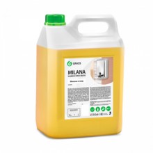 GRASS MILANA, жидкое мыло, молоко и мед, канистра 5 кг