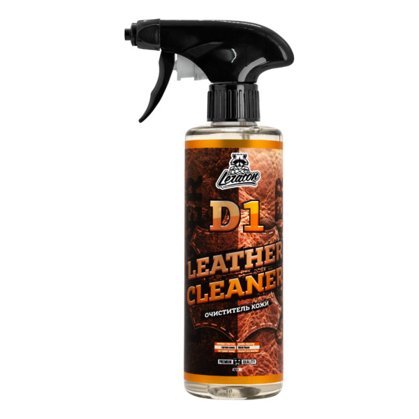 LERATON D1 LEATHER CLEANER, очиститель кожи, спрей 473 мл
