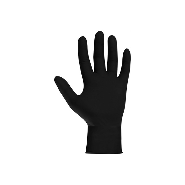 JETA SAFETY JSN8, перчатки нитриловые, черные, (XL), упаковка 100 шт