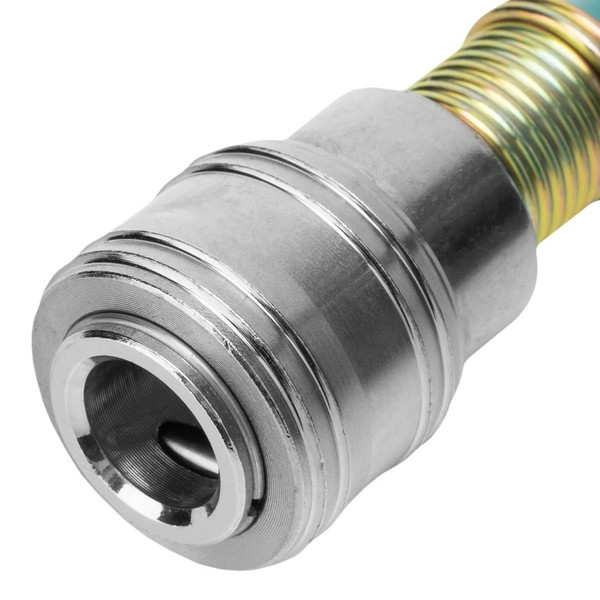 ШЛАНГ пневматический, спиральный,10 м, PE, с быстросъемными соединениями, Stels