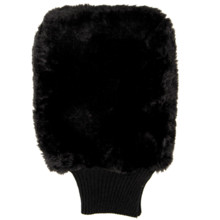 LERATON MW6 BLACK WOOL MITT, варежка для мойки, 30х20 см