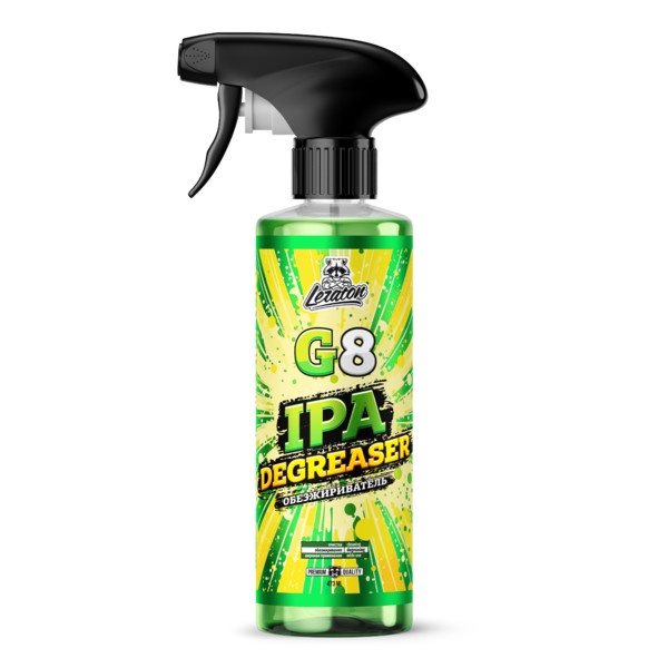 LERATON G8 IPA DEGREASER, обезжириватель-антисиликон на спиртовой основе, спрей 473 мл