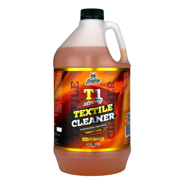LERATON T1+ STRONG, суперконцентрированный очиститель текстиля, концентрат, канистра 3.8 л