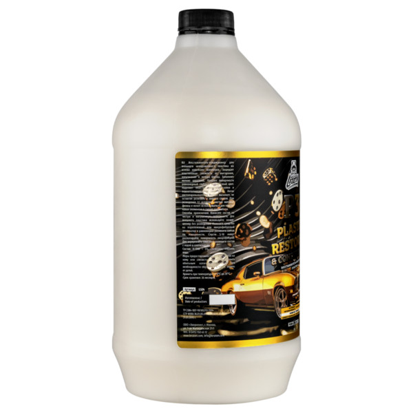 LERATON P3 PLASTIC RESTORER & CONDITIONER, кондиционер пластика, канистра 3.8 л