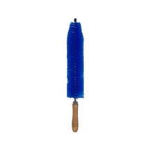 ЩЕТКА-ЕРШИК для дисков, синяя, деревянная ручка