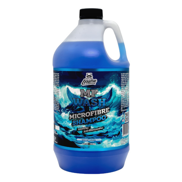 LERATON MF WASH, шампунь для микрофибр, канистра 3.8 л