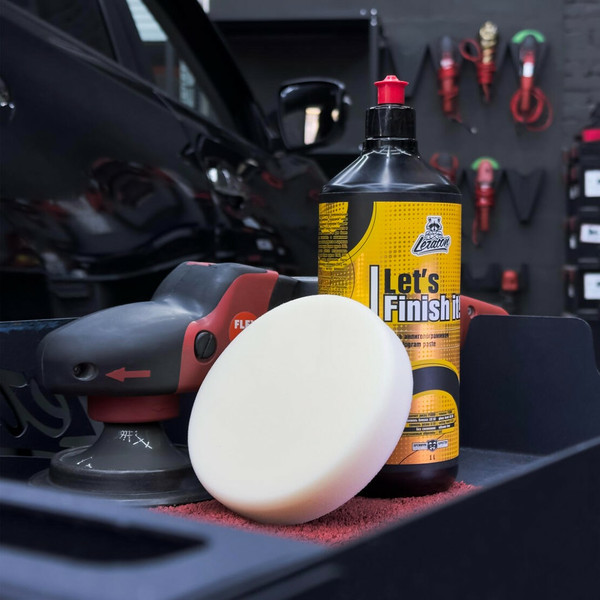 LERATON ROF80, круг полировальный, Thermo, ультрамягкий, 80 мм, белый
