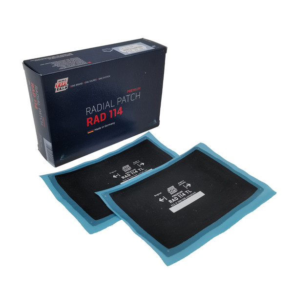 REMA TIP TOP 114TL PREMIUM, радиальная заплата, 130х85 мм, 1 слой