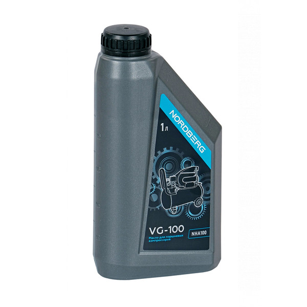 NORDBERG NHA100, масло компрессорное, VG-100, канистра 1 л