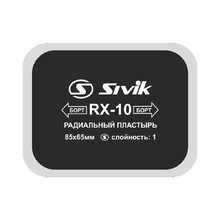 SIVIK RX-10, радиальная заплата, 85х65 мм, 1 слой