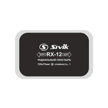 SIVIK RX-12, радиальная заплата, 120х75 мм, 1 слой